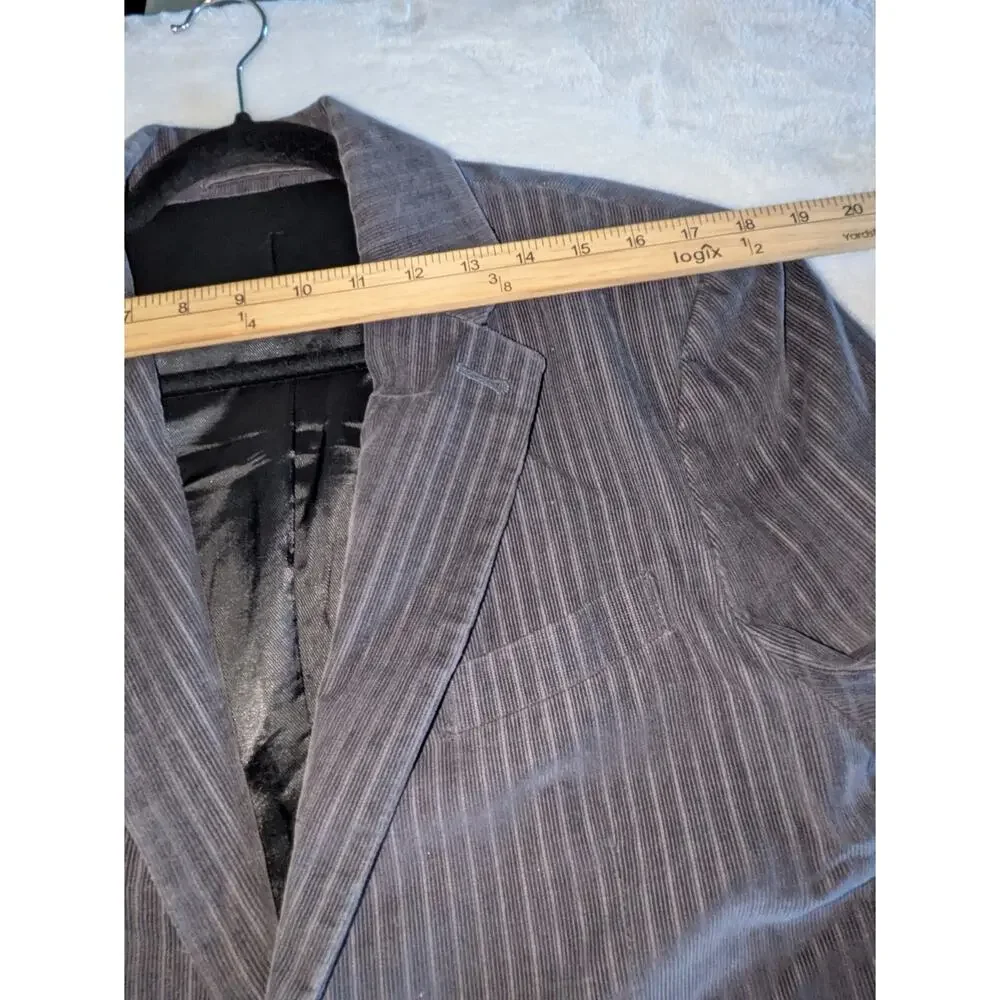 Banana‎ Republic Blazer Pinstripe 48 Reg Preppy Lined Business Casual